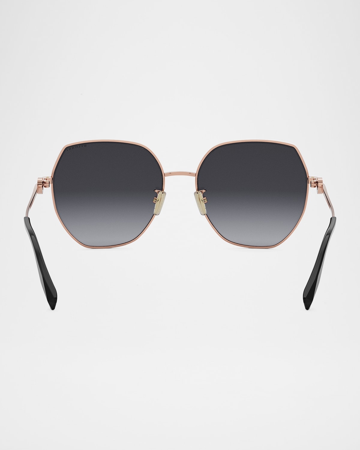 Round Metal & Nylon Sunglasses - 5