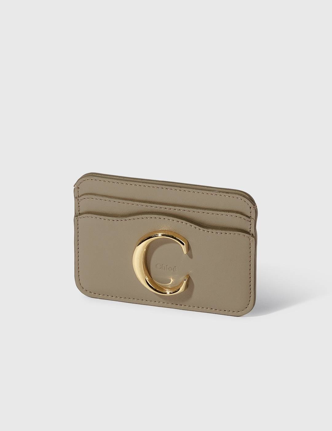 Chloé C Shiny Calfskin Card Holder - 1