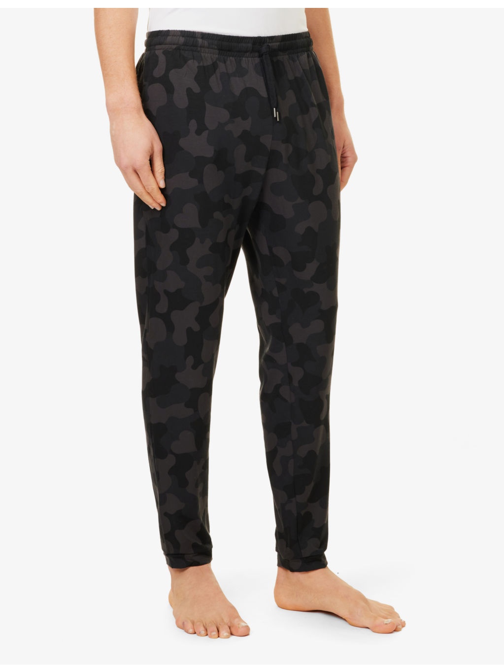 London 11 cuffed-hem stretch-modal jogging bottoms - 3