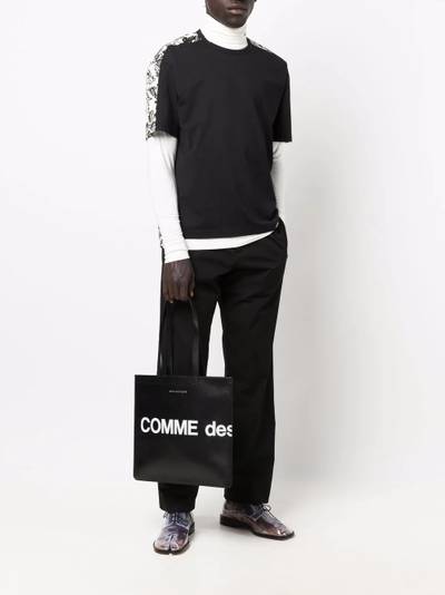 Comme Des Garçons logo tote bag outlook