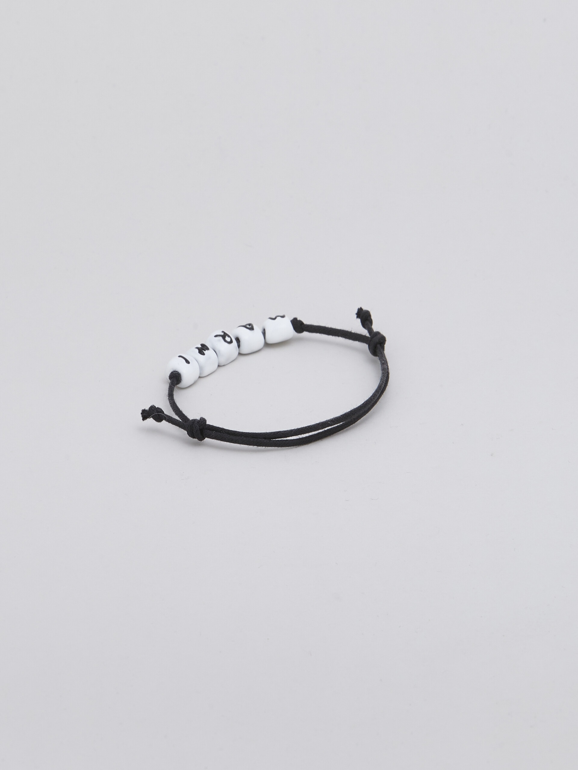 WHITE LOGO BRACELET - 3