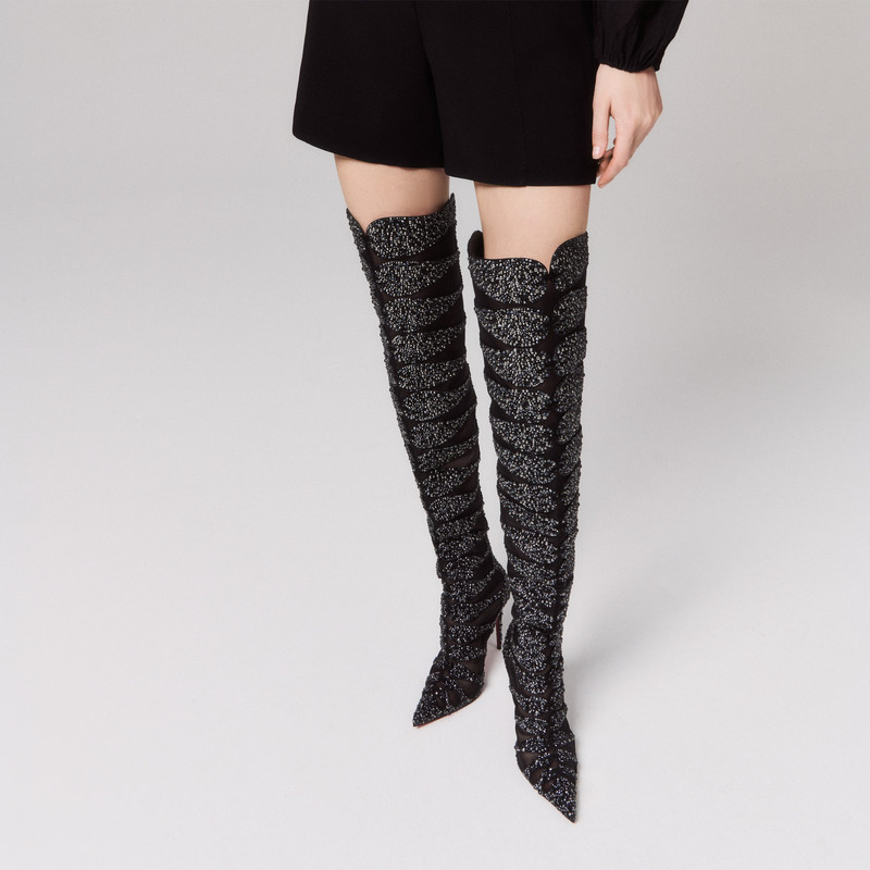 Christian Louboutin Circus Max Perla Botta Alta outlook