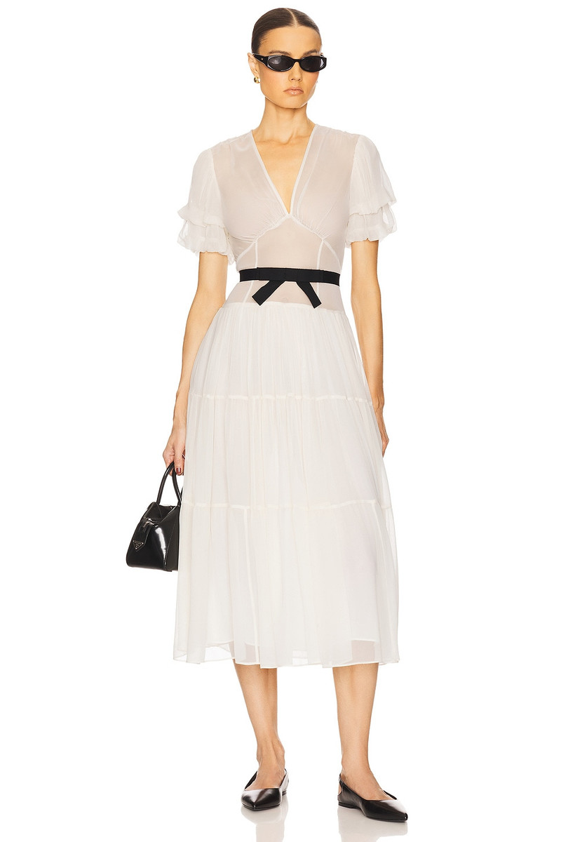 The Sasha Dress in Silk Chiffon 1