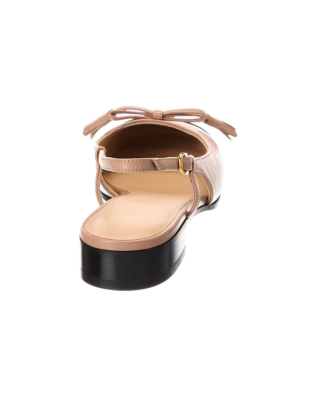 Valentino Valet Du Roi Leather Slingback Ballerina Flat - 3
