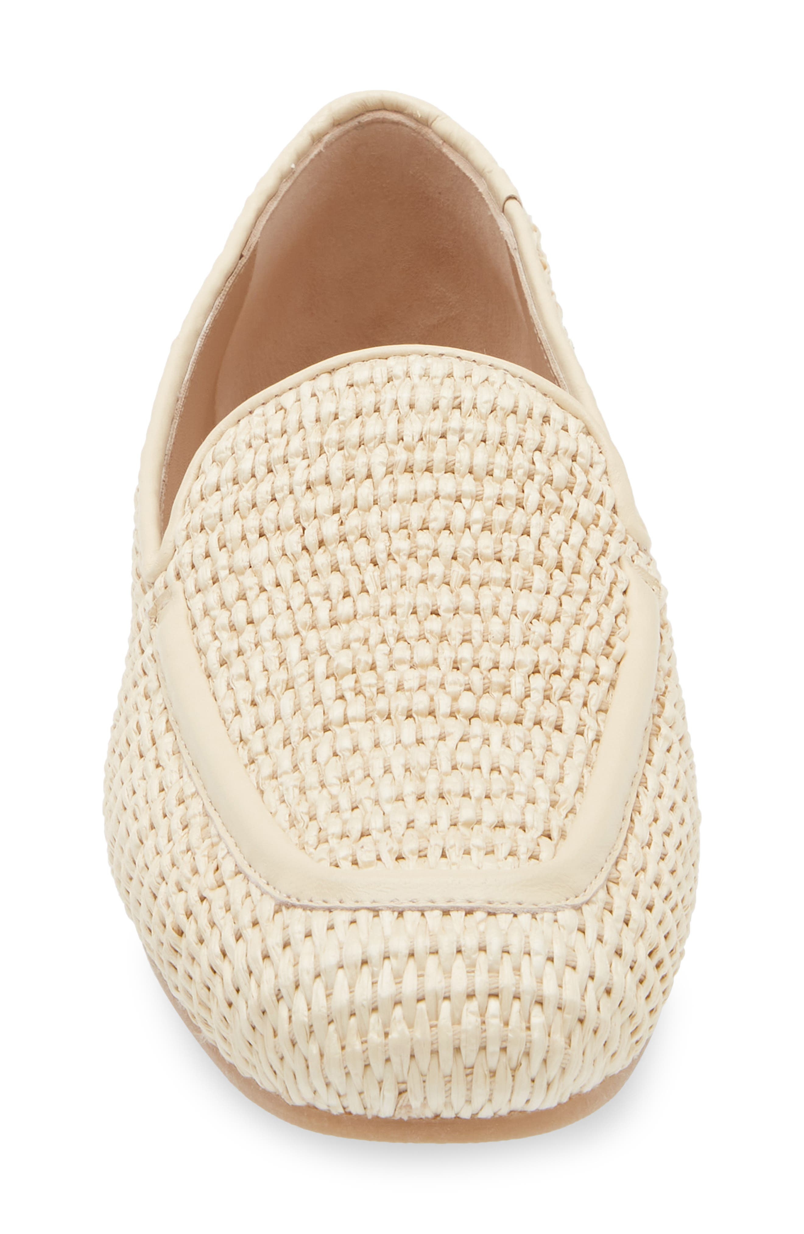 Stuart Weitzman Lee Loafer in Natural/Vanilla at Nordstrom - 4
