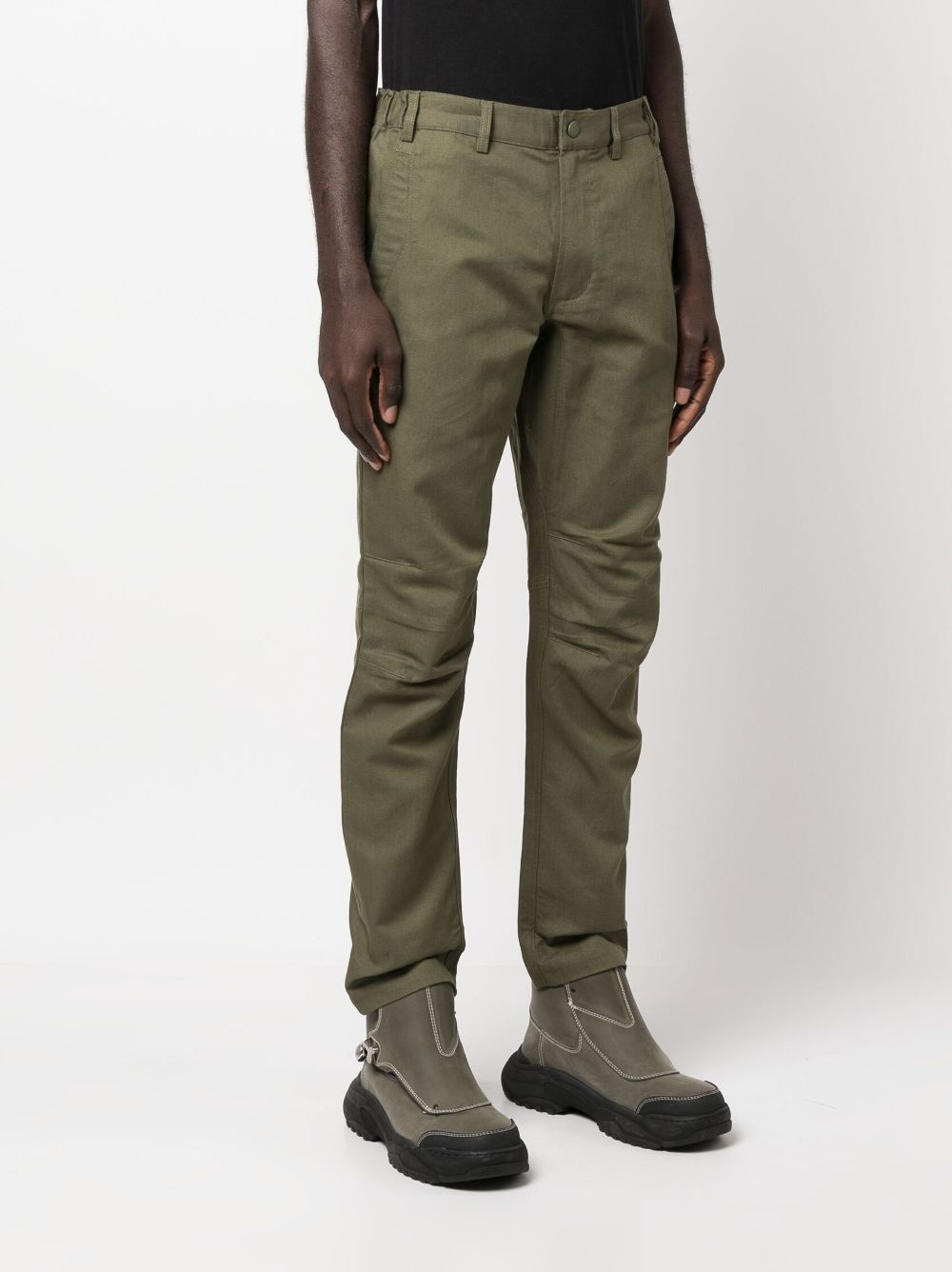 logo-patch trousers - 3