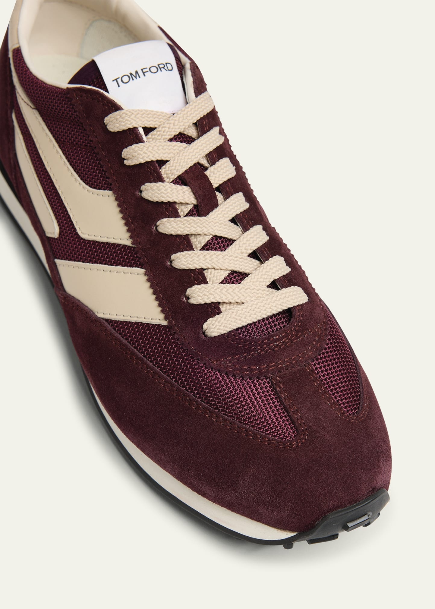 Men's Mick Tech Fabric and Suede Sneakers - 6