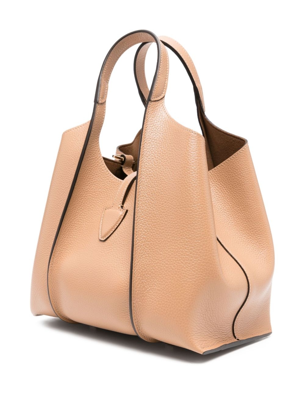 leather tote bag - 3