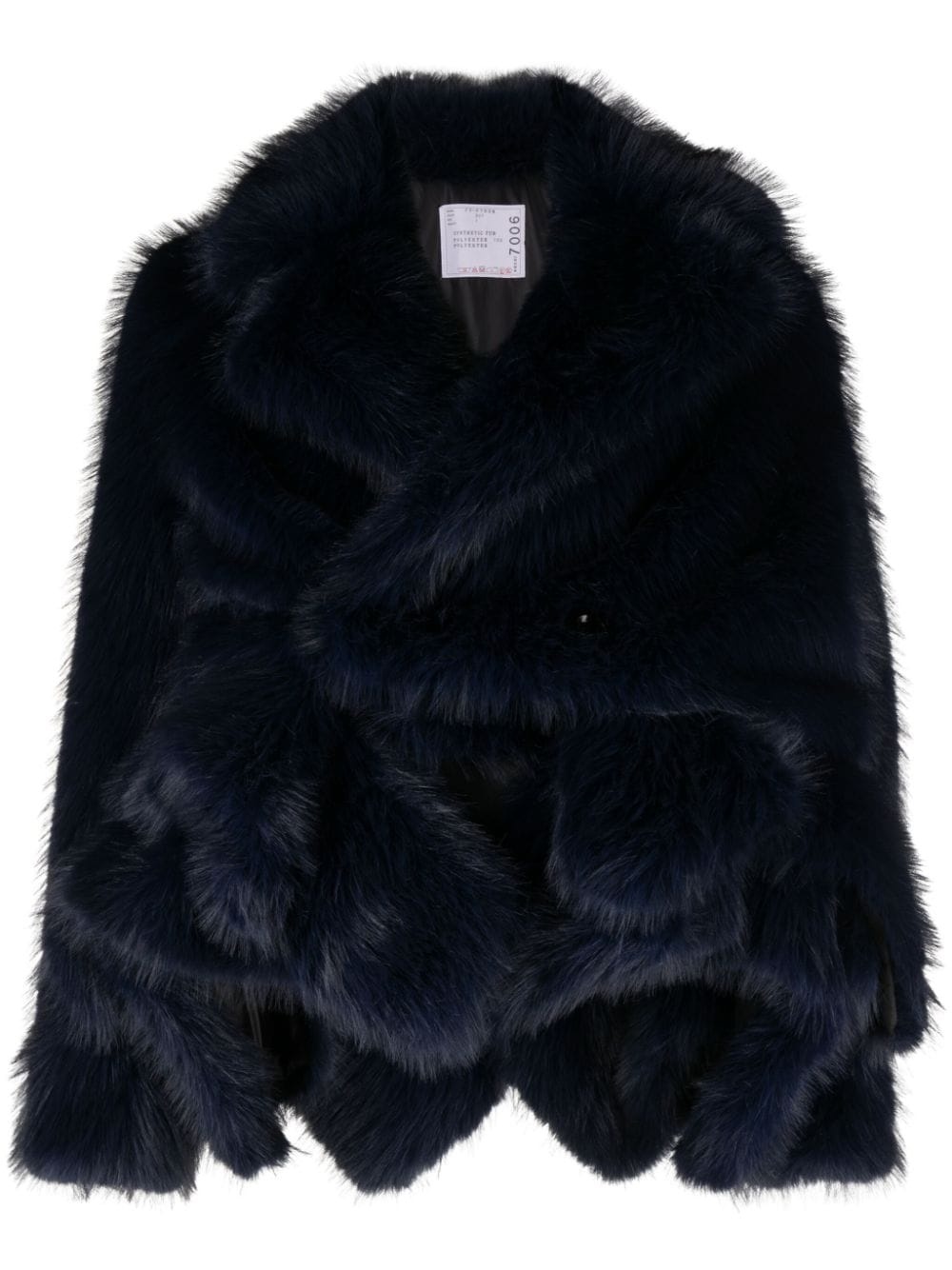 faux-fur jacket - 1