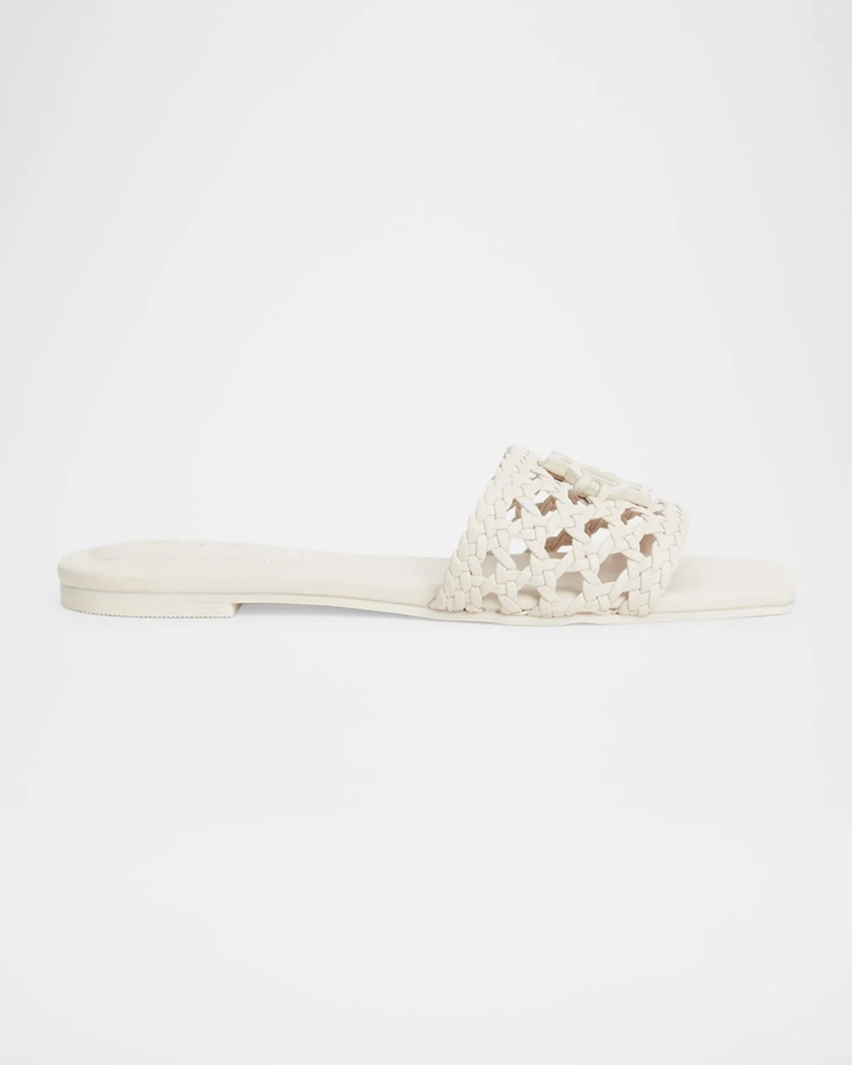 Dion Vegan Leather Flat Sandals - 1