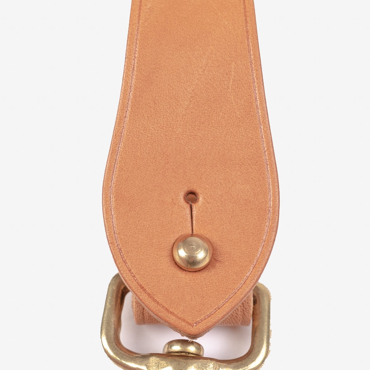 OGL-FOB-NAT OGL Leather Key Fob - Natural - 5