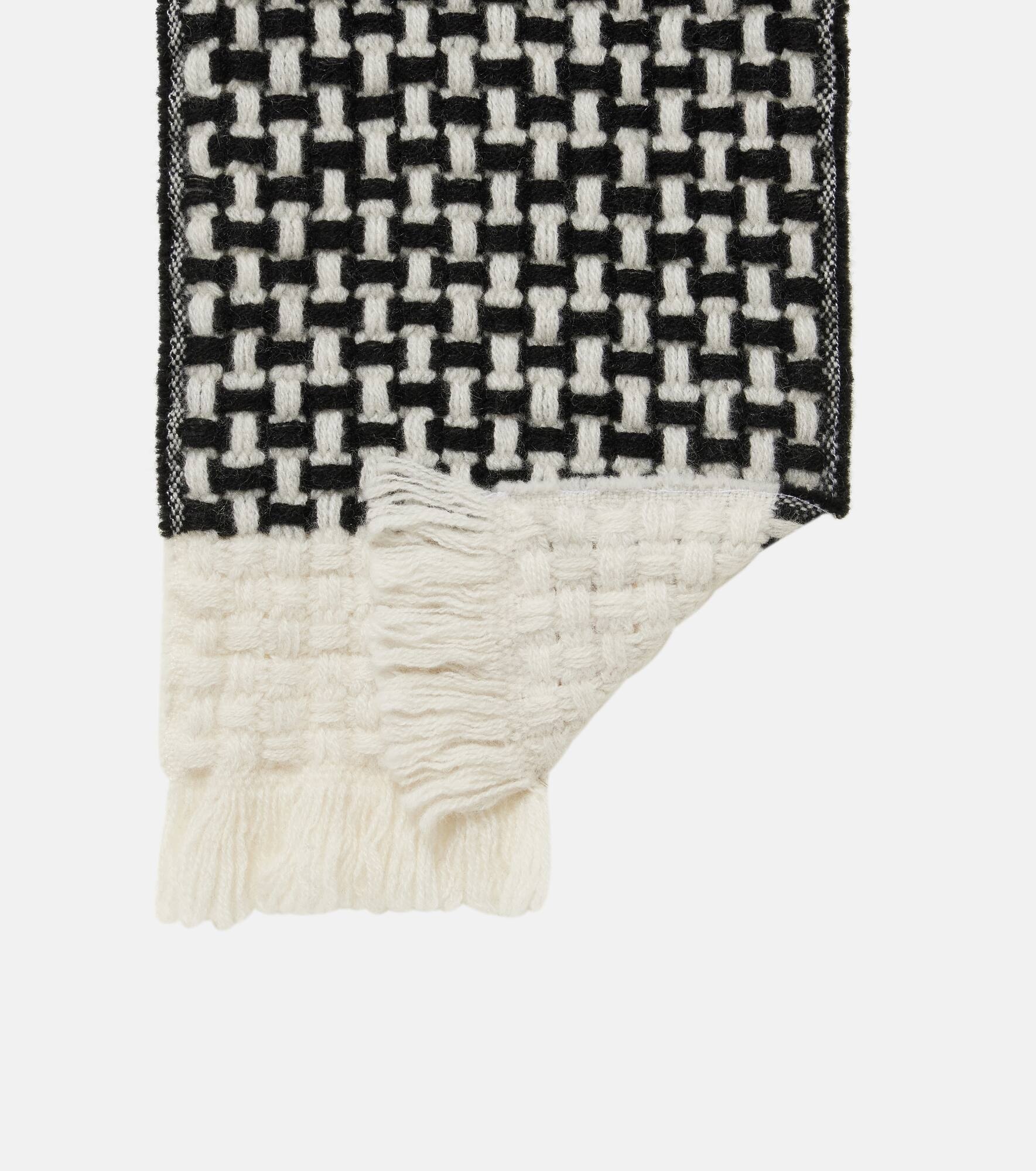 Wool and cashmere scarf - 4