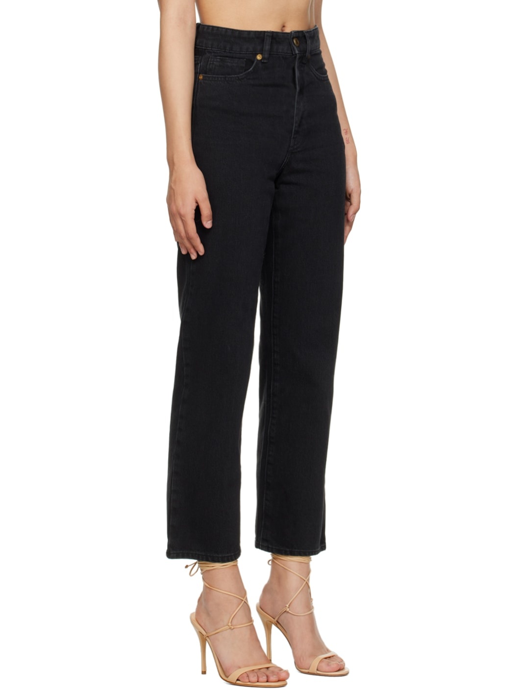 Black Milium Jeans - 2