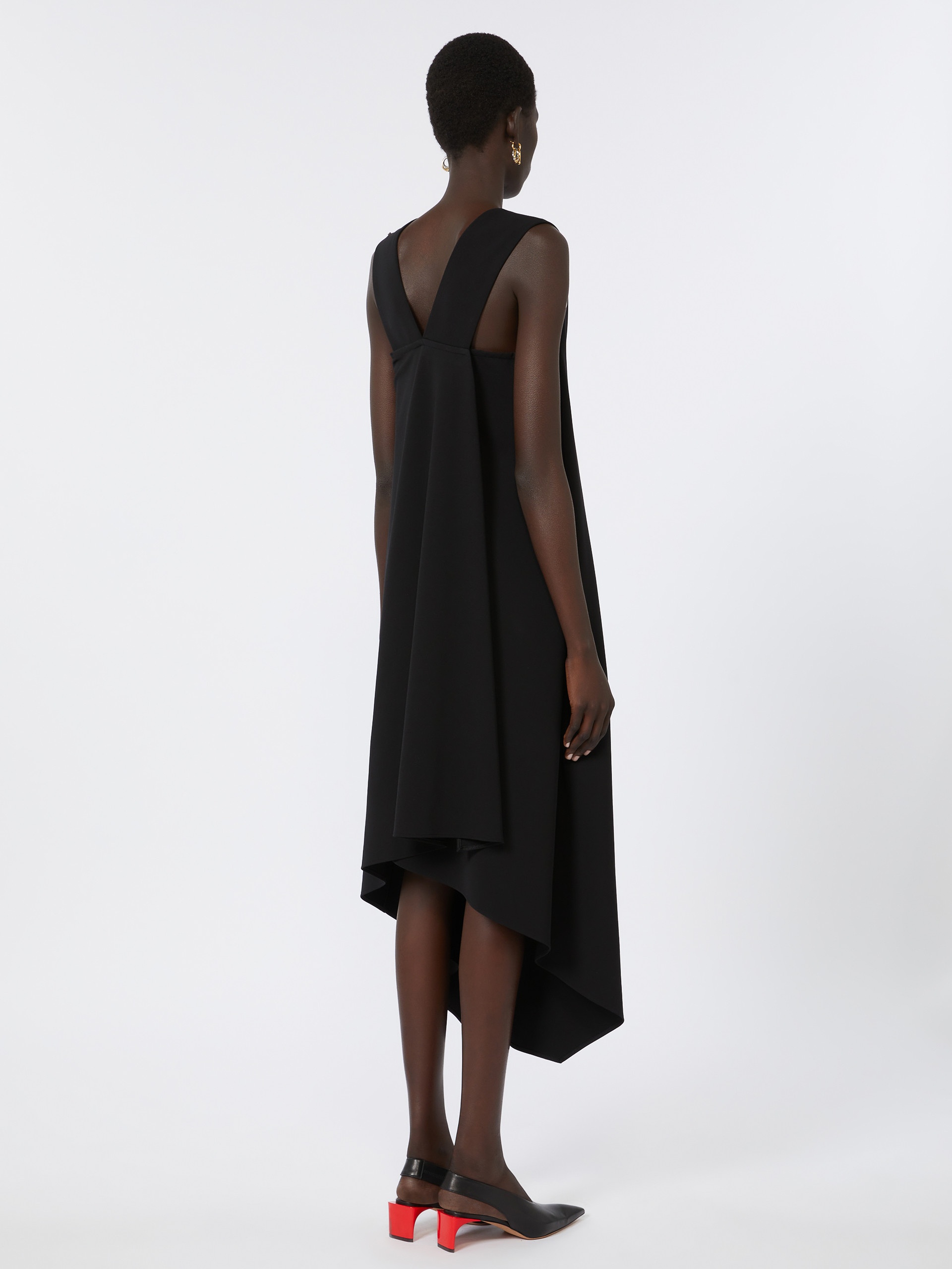 SASIA Sleeveless crepe dress - 4