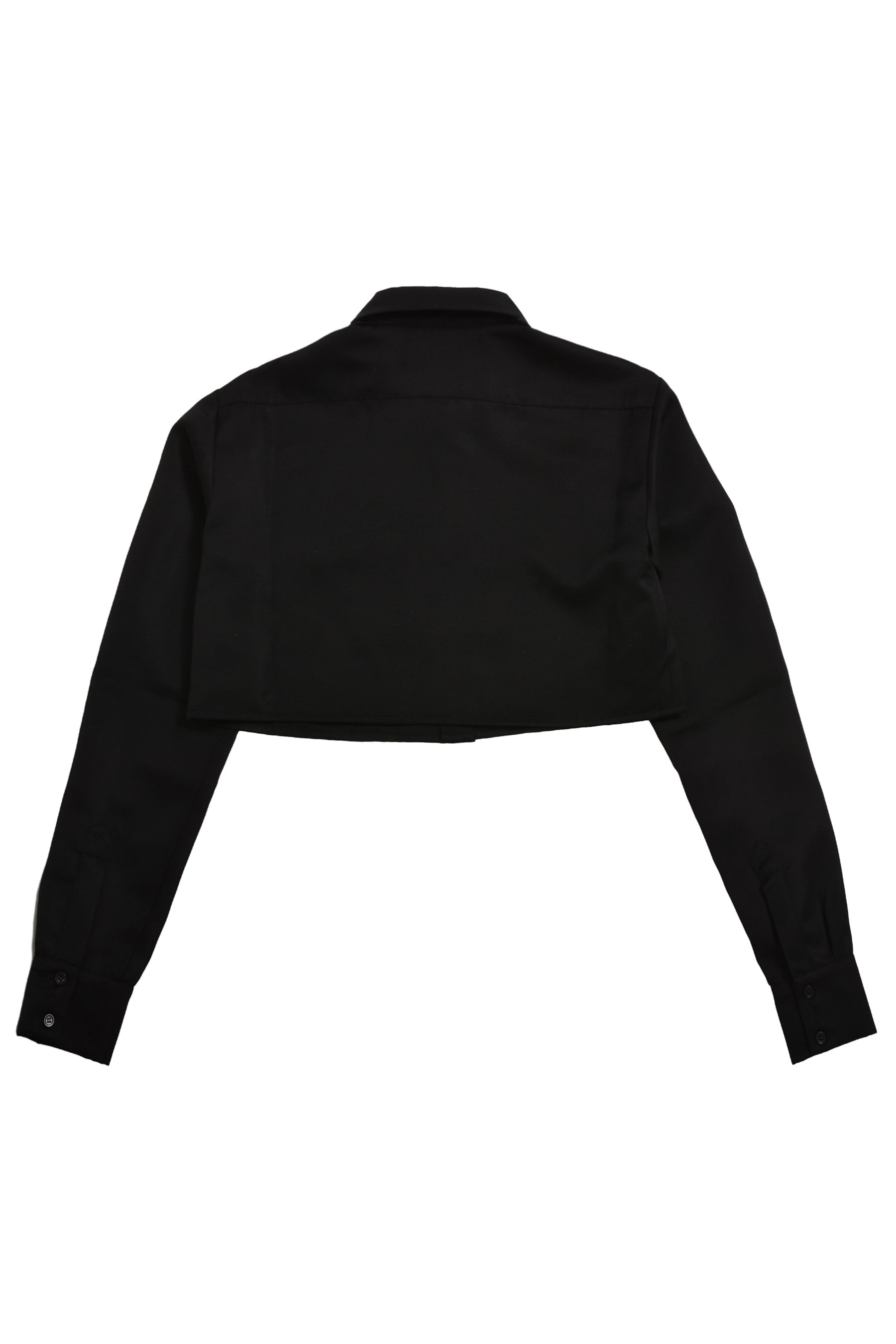 CROPPED SHIRT / BLK - 2