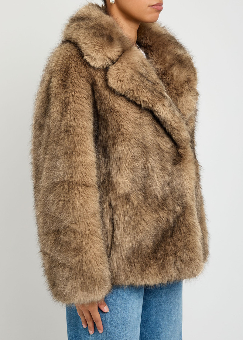 STAND STUDIO Stand Studio Valentina Faux fur Jacket outlook