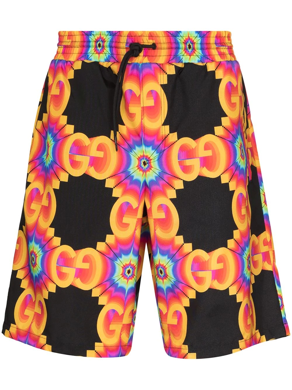 GG kaleidoscope knee-length shorts - 1