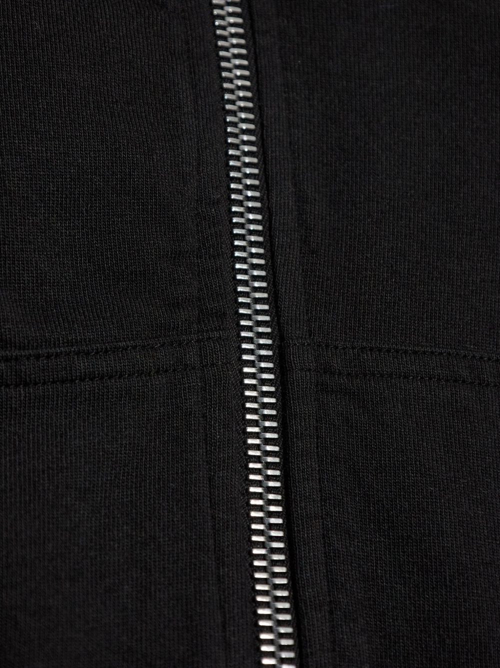 asymmetric-zip hoodie - 5