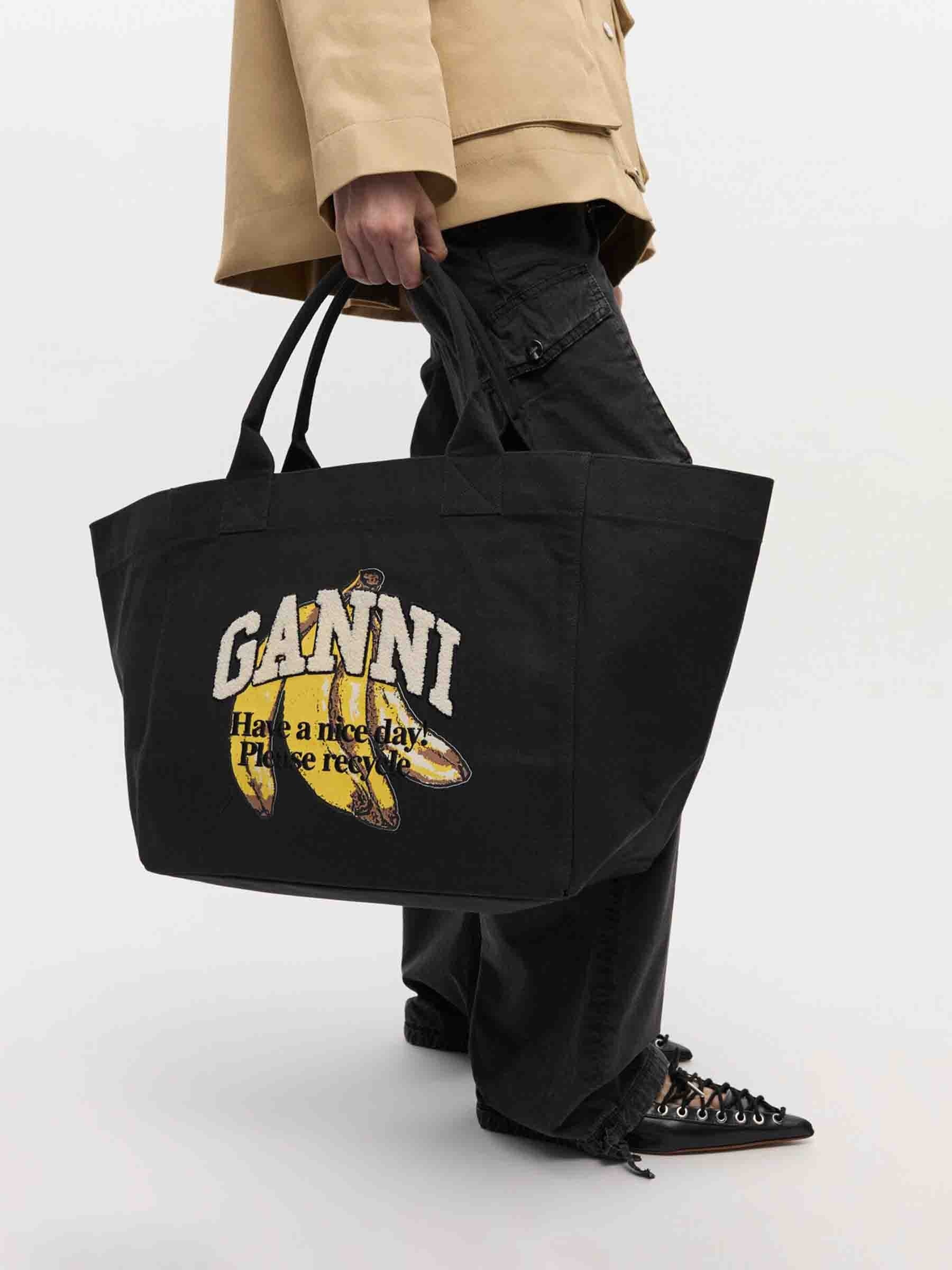 BANANA PRINT XXL TOTE BAG - 3