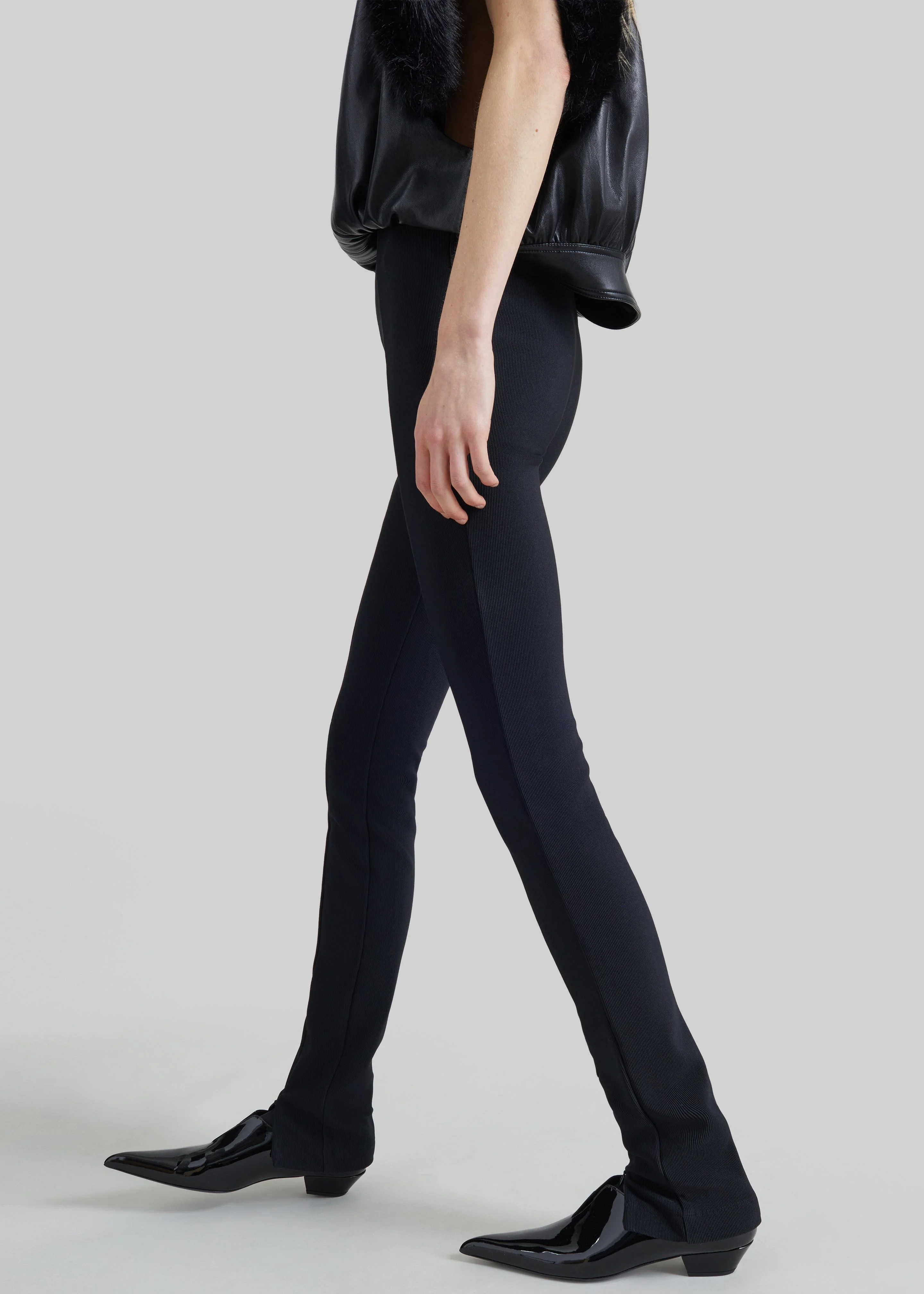 Oya Flared Leggings - Black - 1