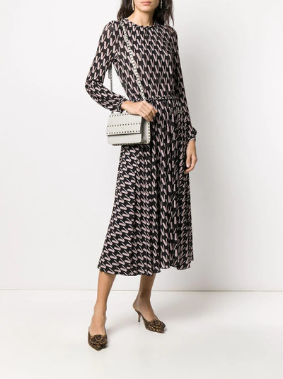 Valentino all-over logo-print dress outlook