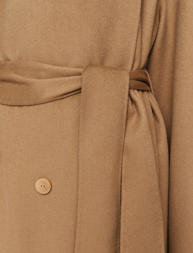 Light Double Face Fringed Lepage Coat 5