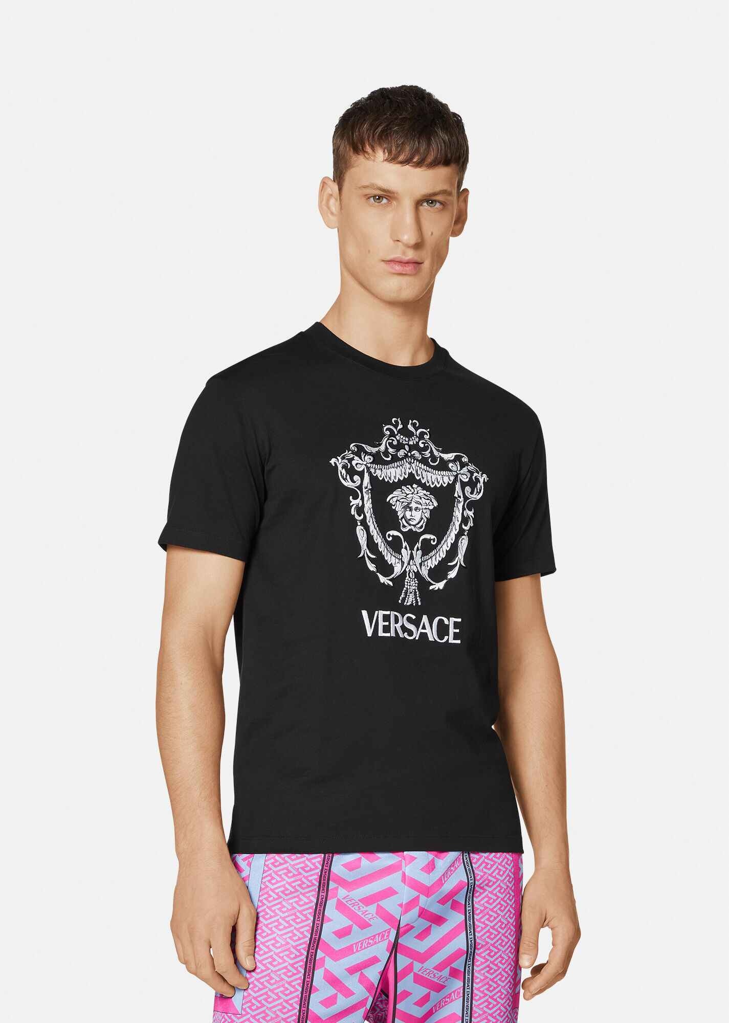 Embroidered Medusa T-Shirt - 2