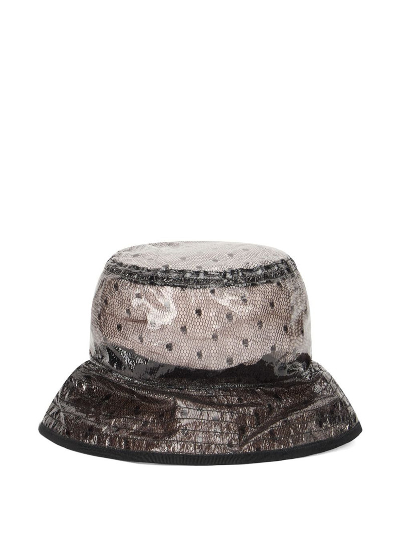 polka dot bucket hat 1