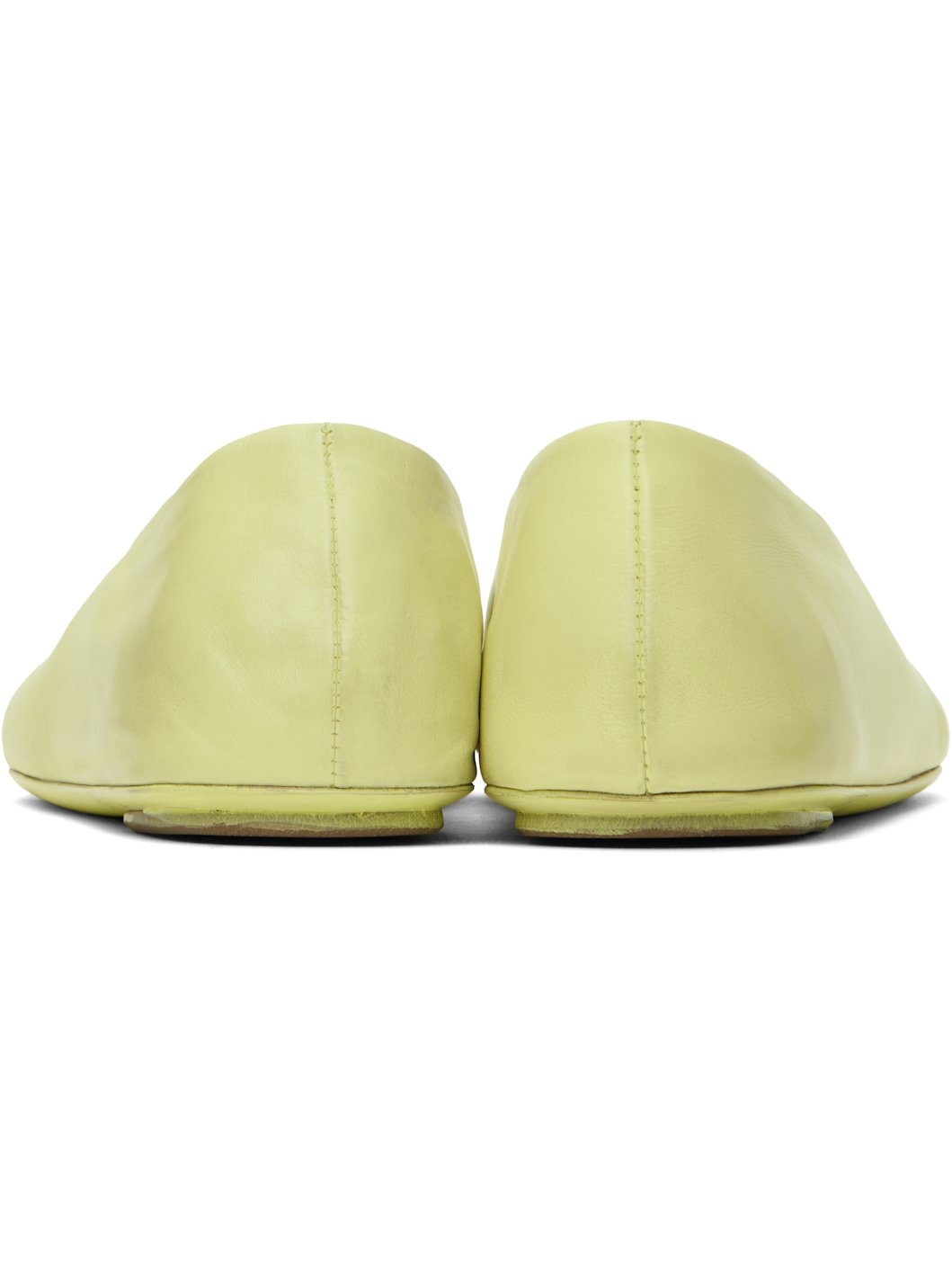 Green Sfoglia Ballerina Flats - 2