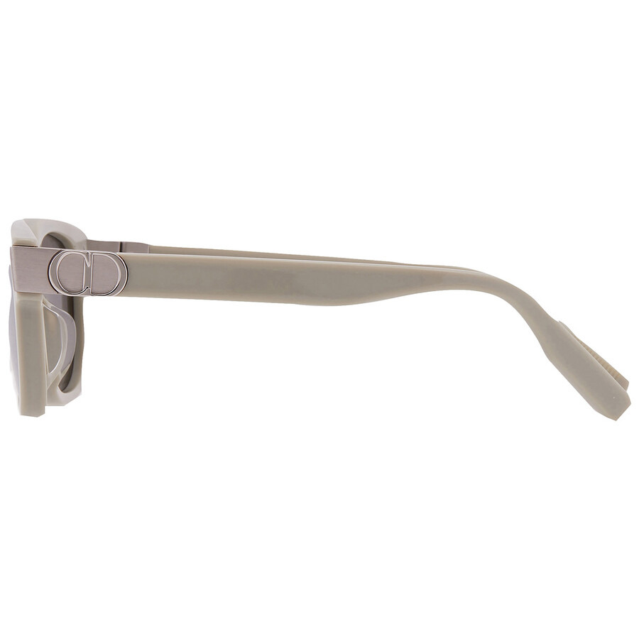 Dior CD ICON S1F Smoke Mirror Square Men's Sunglasses DM40122F 57C 56 - 4