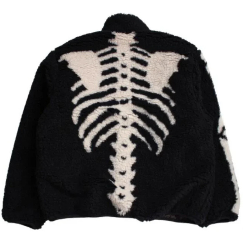 Kapital KAPITAL BONE Boa Fleece Reversible Blouson 'BLACK' outlook