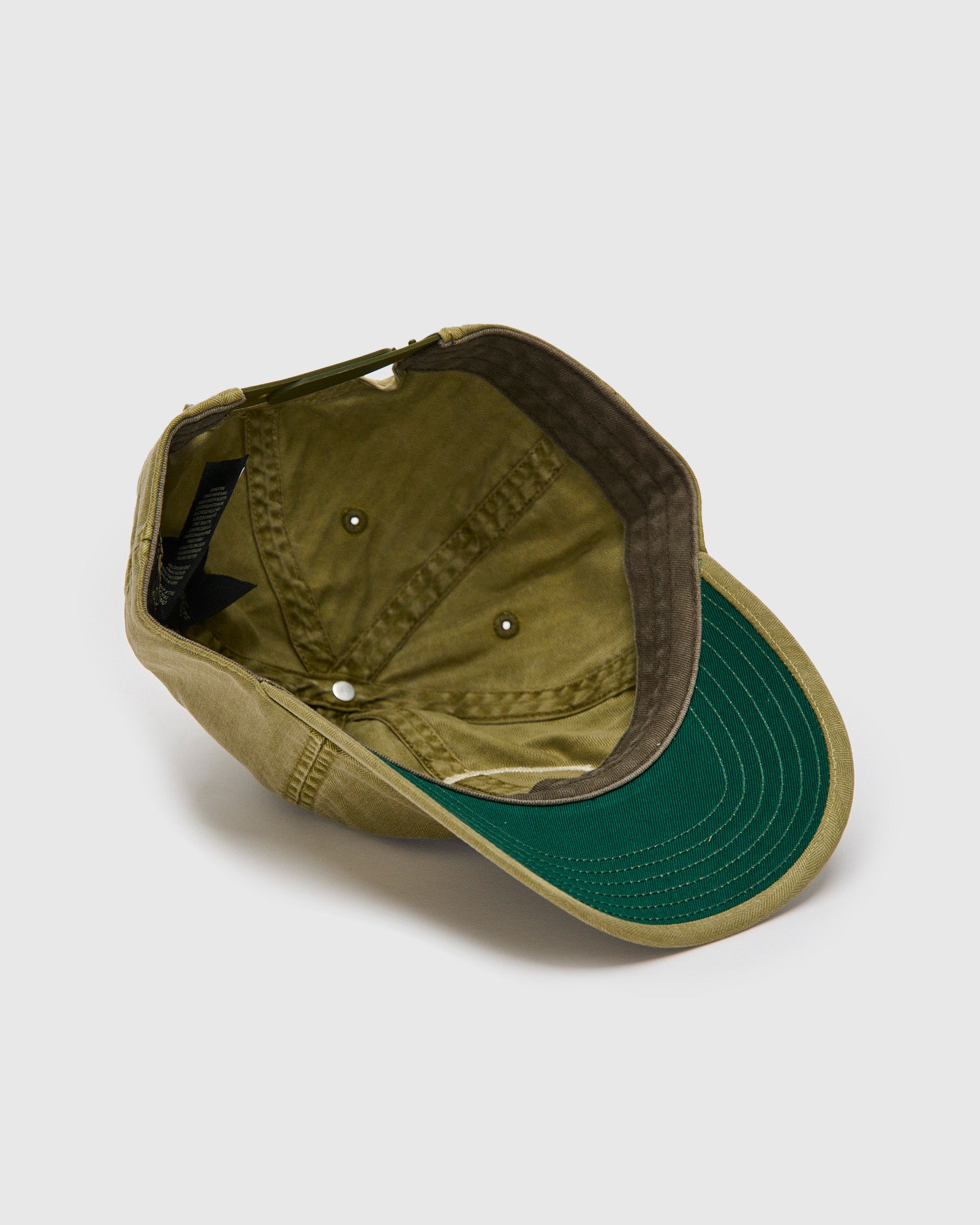Twill Baseball Cap in Brewster Green - 4