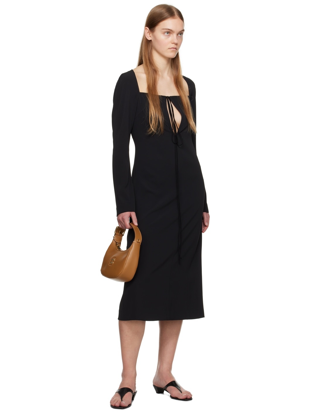 Black Hampton Maxi Dress - 4