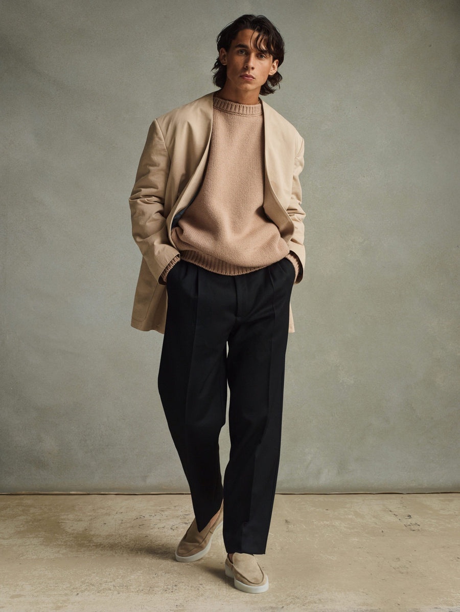 Double Pleated Trouser - 4