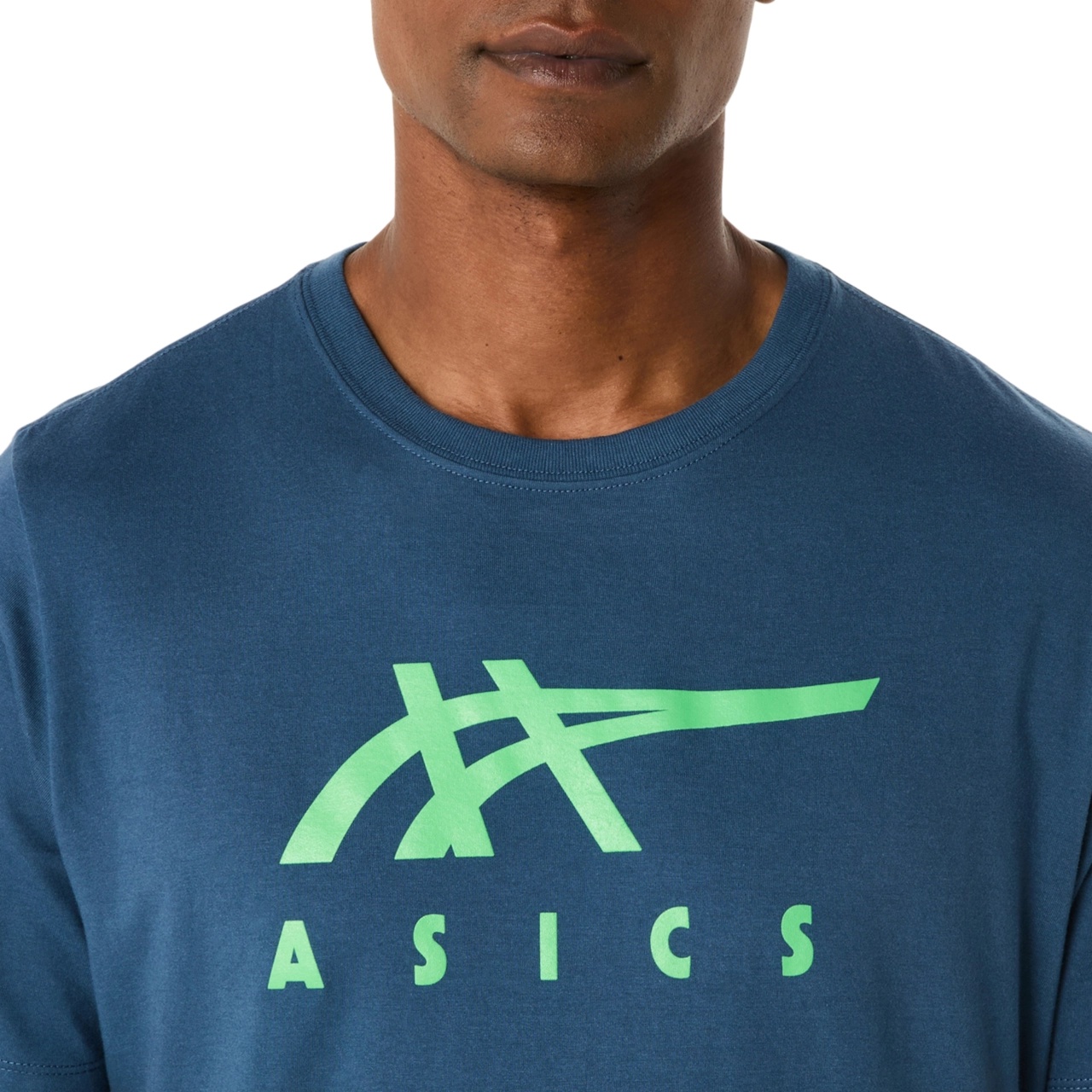 ASICS STRIPE SHORT SLEEVE TEE - 4