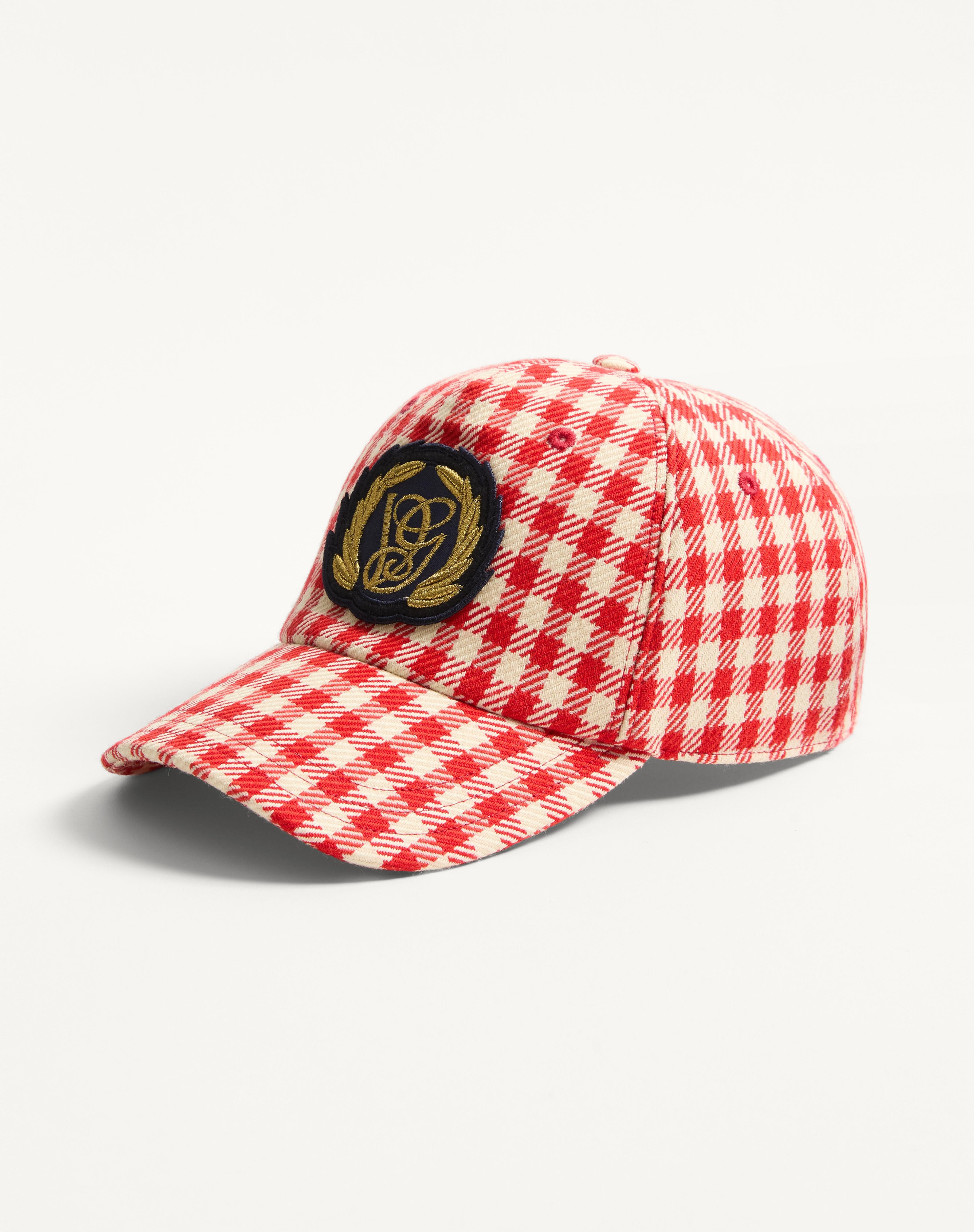 VALENTINO GARAVANI BASEBALL CAP IN COTTON AND WOOL WITH PATCH - 3