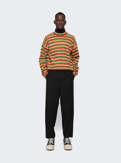 ZEGNA X The Elder Statesman Cashmere and Wool Sweater Multicolor outlook