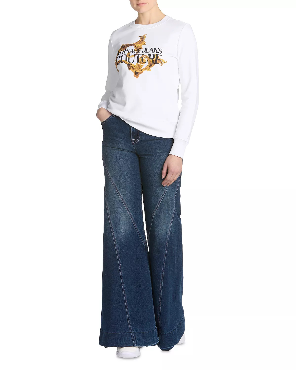 Studded Graphic Sweatshirt - 2