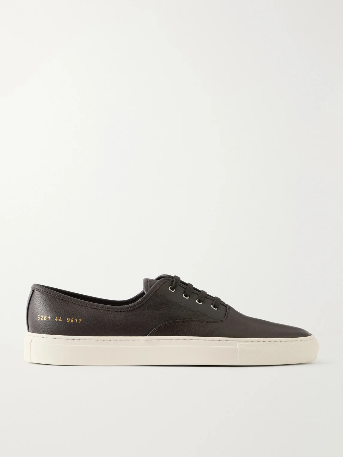 Deck Full-Grain Leather Sneakers - 1