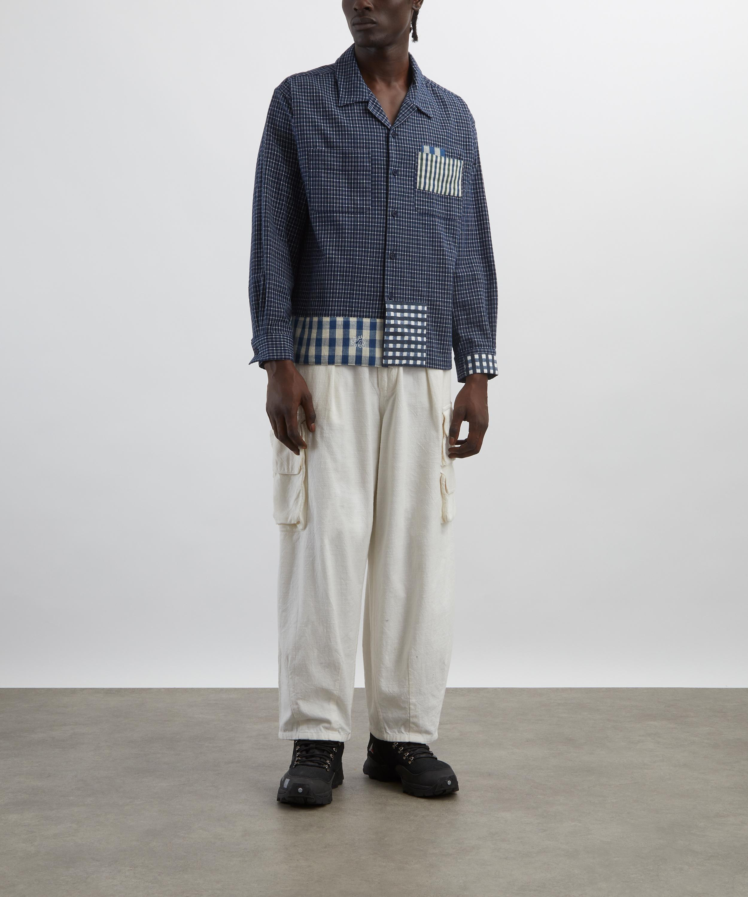 PA Indigo Picnic Handloom Shirt - 2