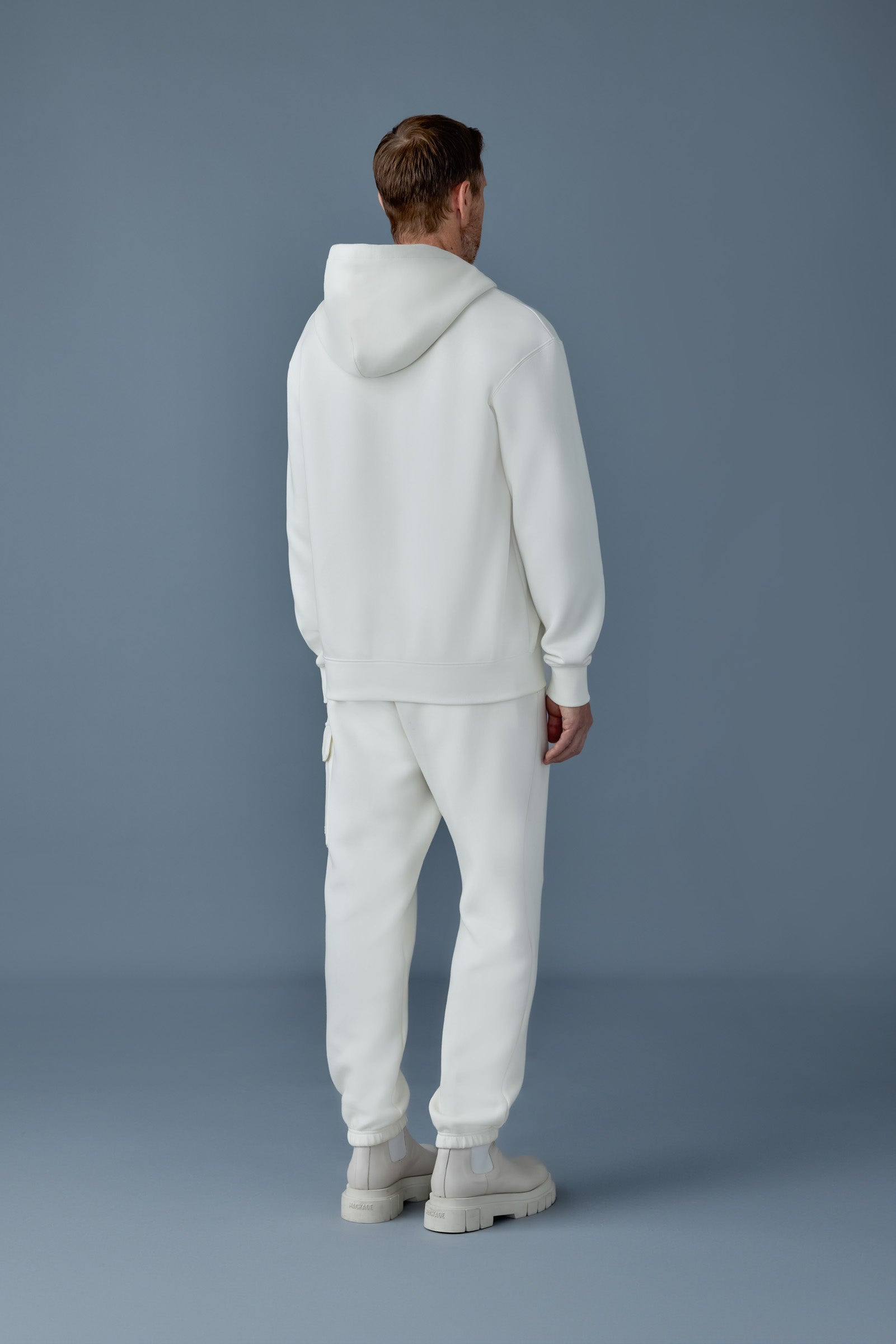 KRYSTIAN Double-face Jersey hoodie - 4