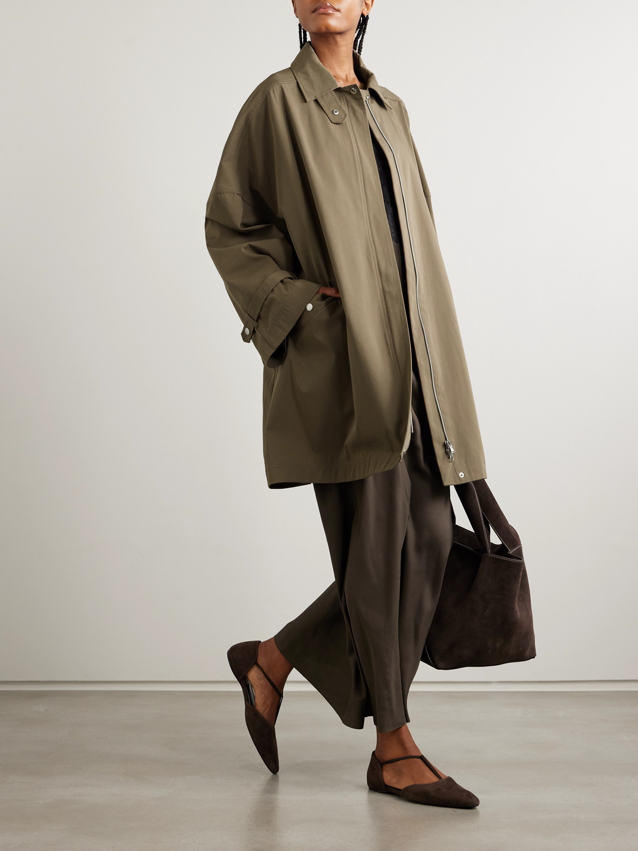 Organic Cotton Trench Coat - 5
