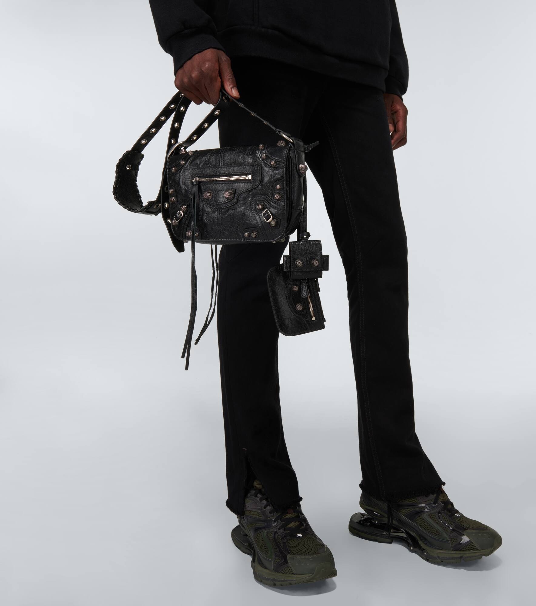 Le Cagole XS leather crossbody bag - 2