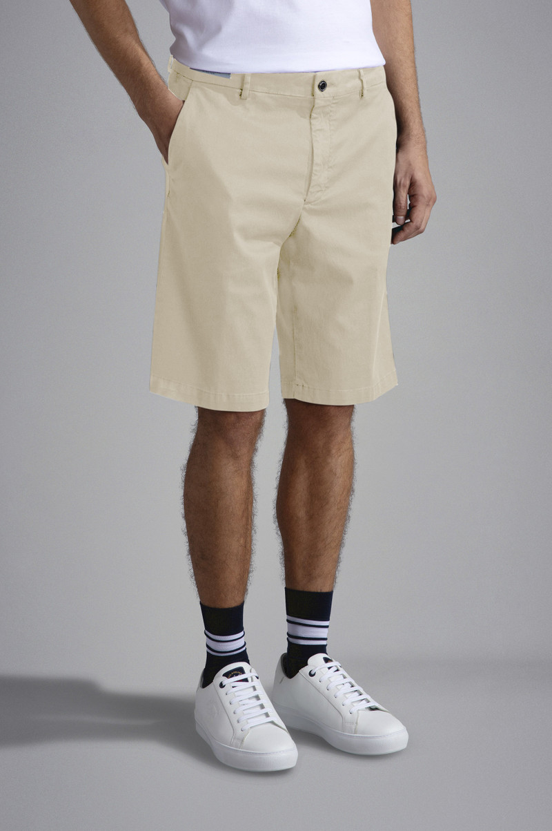 COTTON STRETCH BERMUDA SHORTS 6