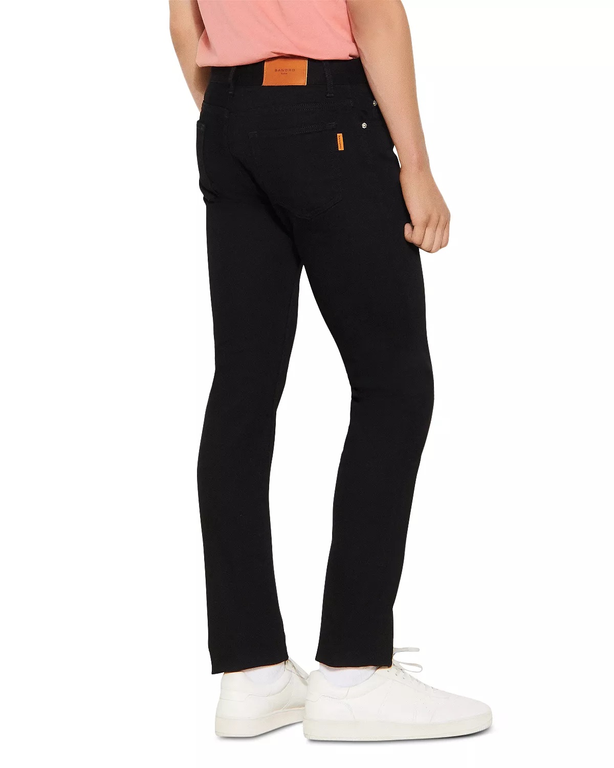 Slim Fit Jeans in Dark Black - 4