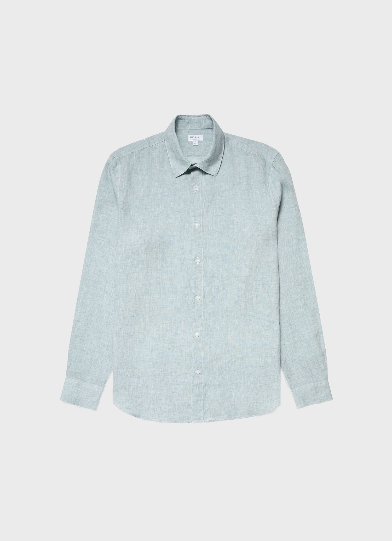 Linen Long Sleeve Shirt - 1