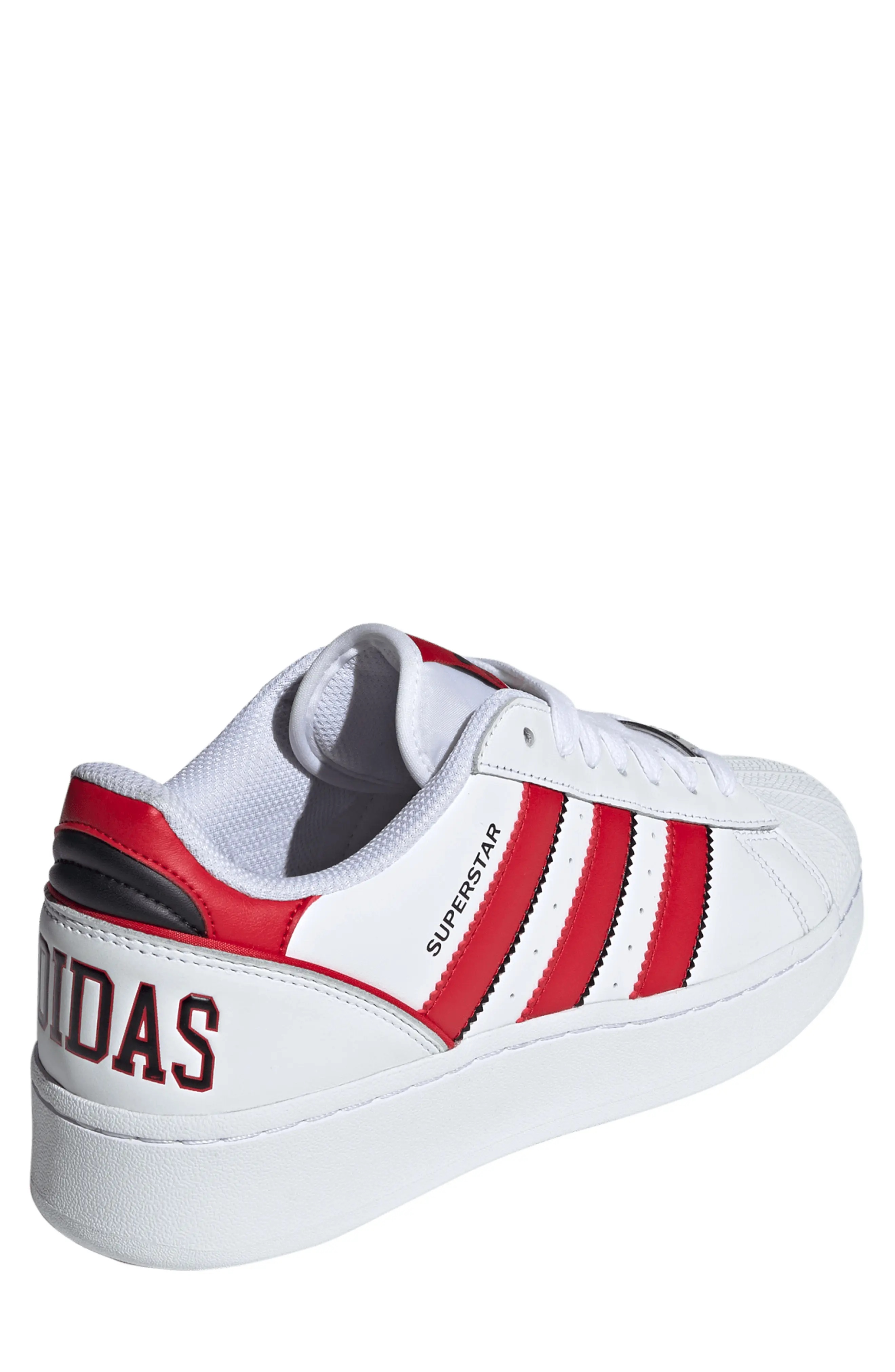 Superstar XLG Sneaker in White/Better Scarlet/Black - 2