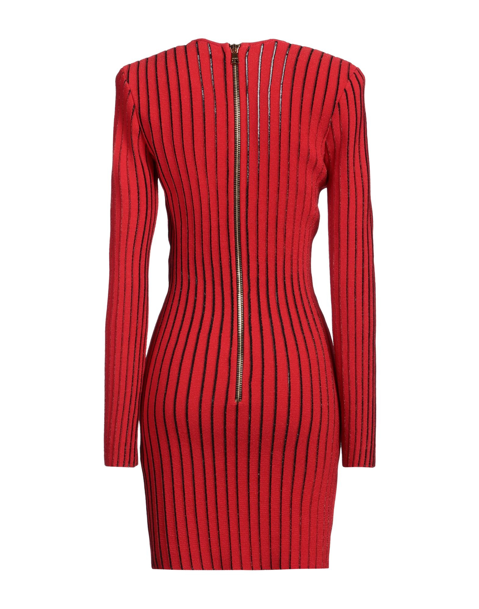 Red Women's Sheath Dress - 2