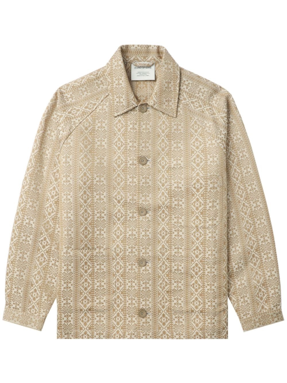 Jetmir Wallpaper-jacquard shirt jacket - 1