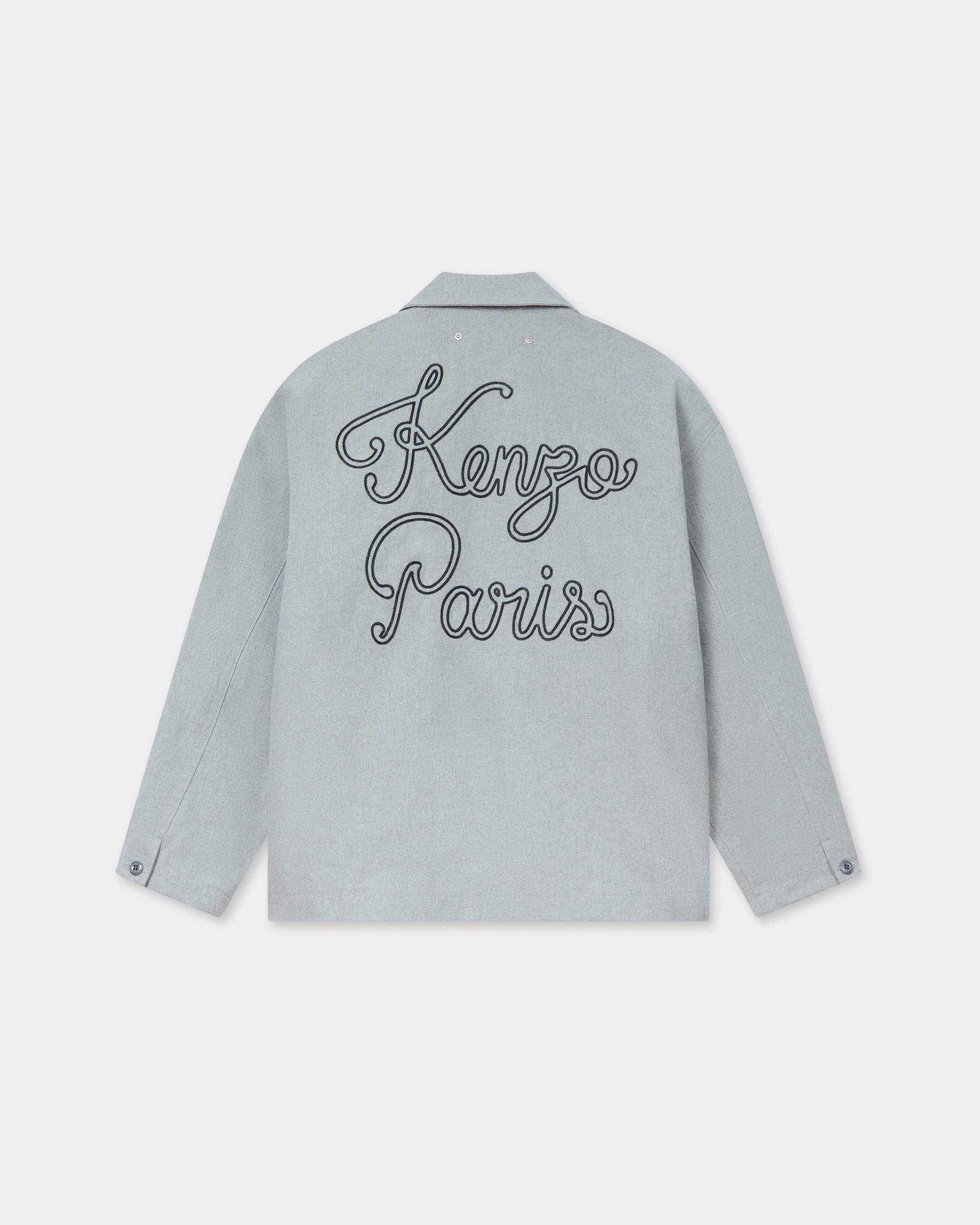 'KENZO Paris Chainstitch' embroidered workwear jacket - 2